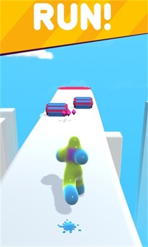 疯狂果冻人下载 - 安卓休闲益智游戏《果冻人狂奔》