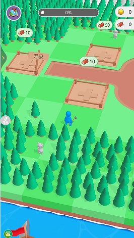基建大师游戏下载 - 休闲益智的伐木与建设之旅