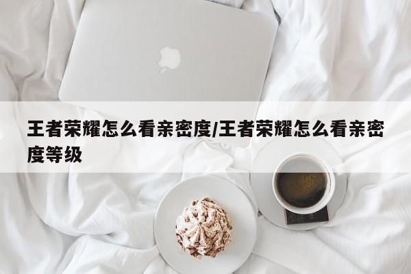 王者荣耀怎么看亲密度/王者荣耀怎么看亲密度等级